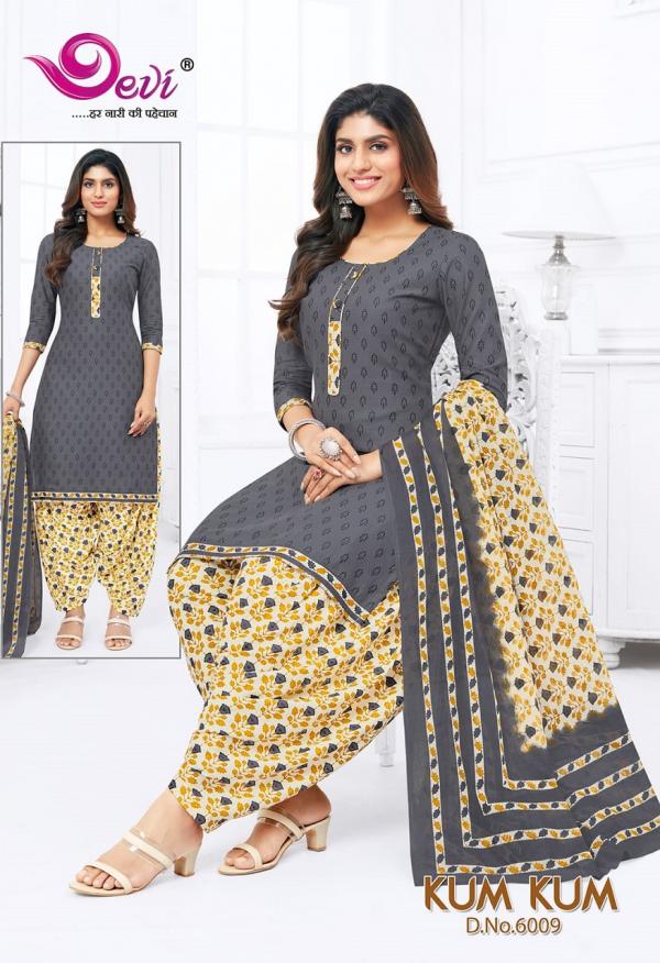 Devi Kum Kum Patiyala Vol-6 Cotton Designer Exclusive Dress Material